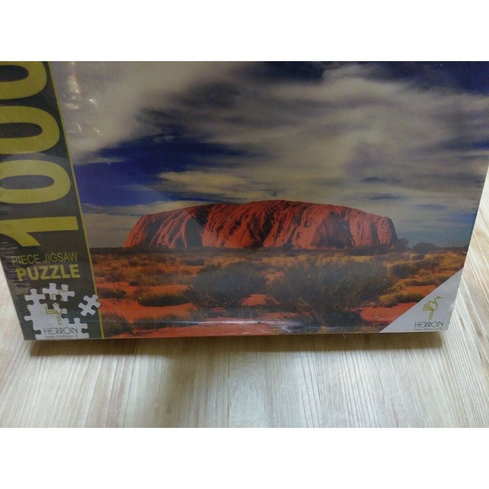 Uluru Australia Herron Books 1000 Pc Jigsaw Puzzle New Sealed Australian outback